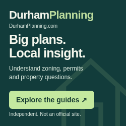 DurhamPlanning: independent zoning, permit and property guides