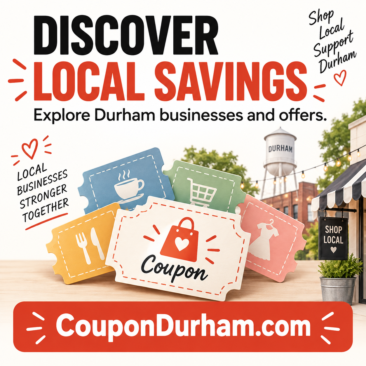 Coupon Durham — Square