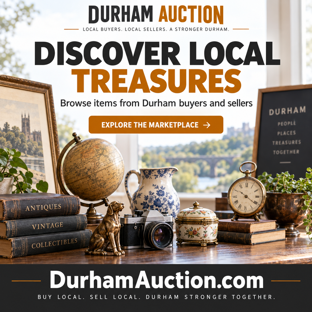 Durham Auction — Square