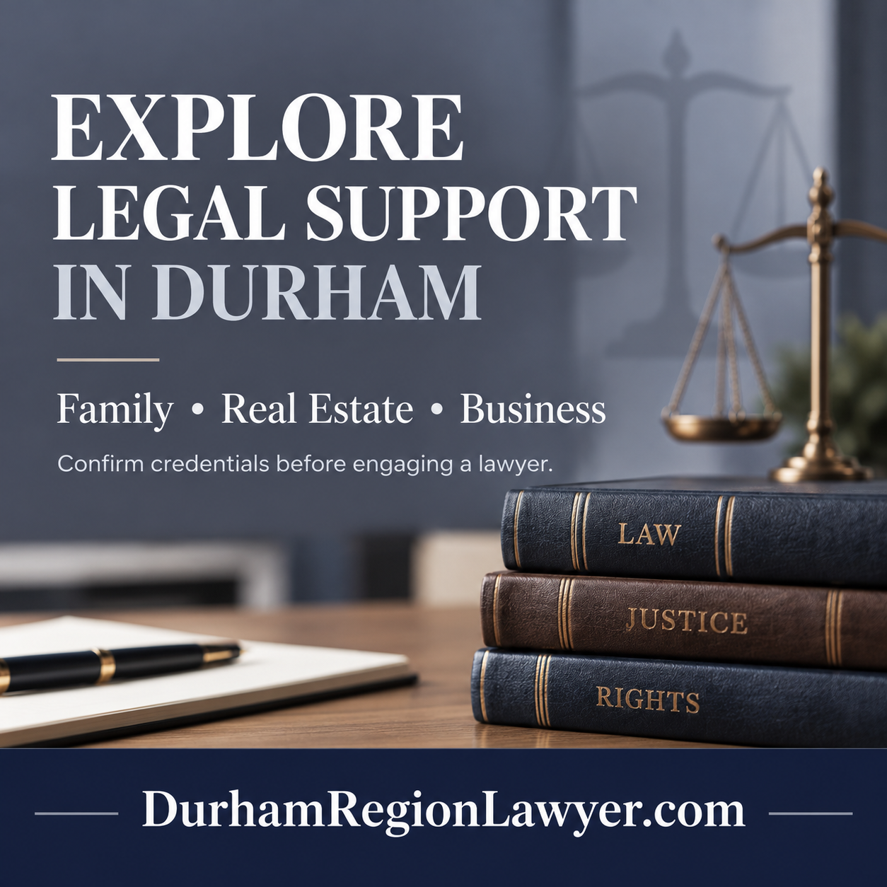 Durham Region Lawyer — Square