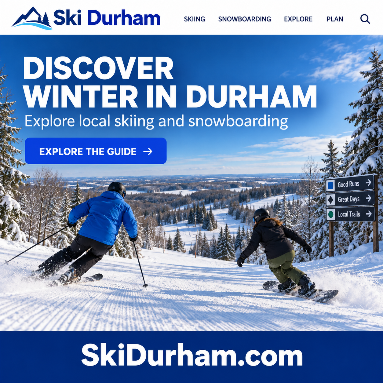 Ski Durham — Square